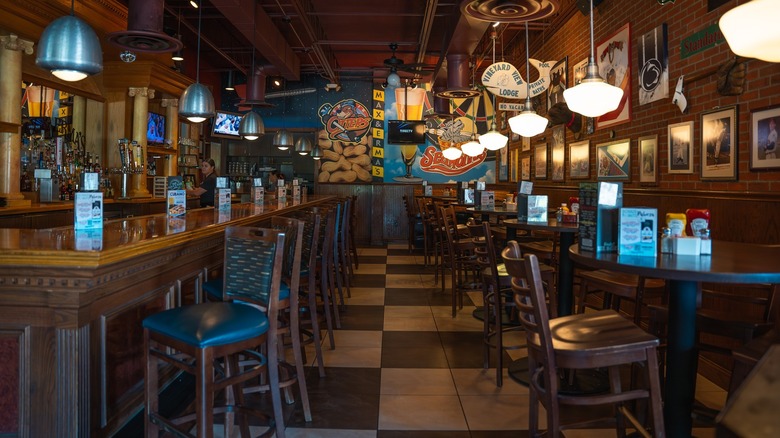 Interior shot of Max & Erma's