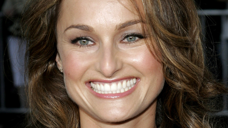 Giada De Laurentiis smiling at 2006 premier of "The Break Up"