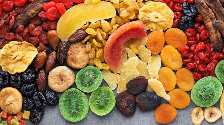Assorted dried fruits