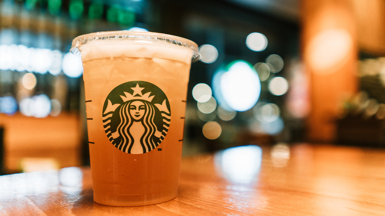 Starbucks shaken tea lemonade