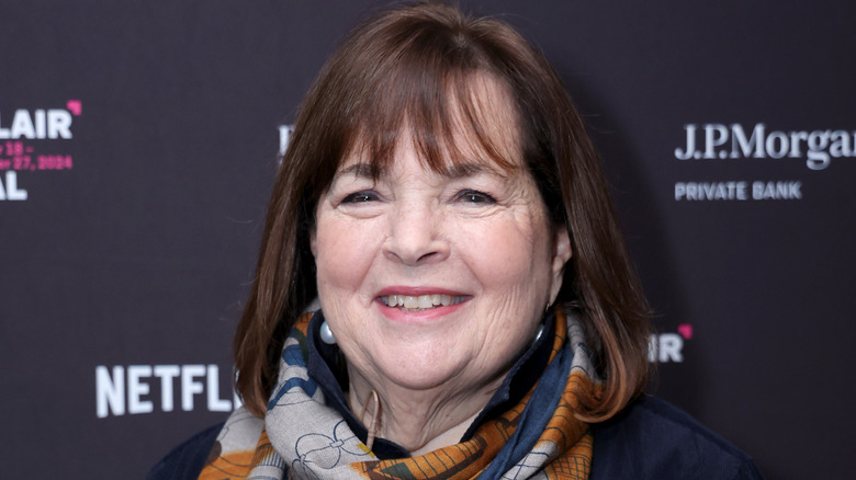Closeup of Ina Garten smiling at Netflix premiere