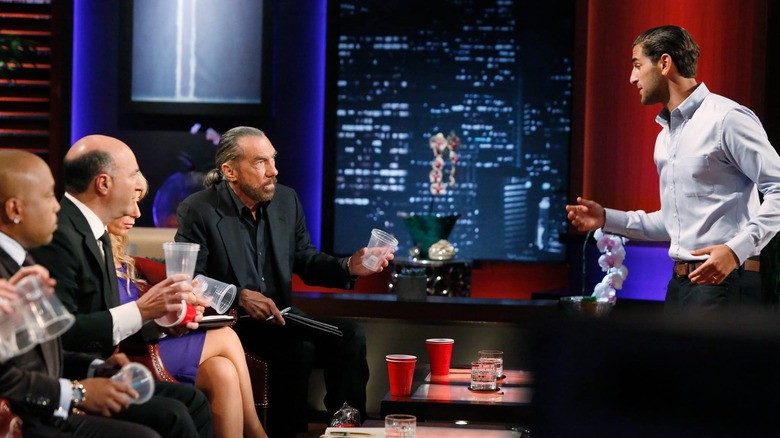 The founder of 180 Cup, Solomon Fallas, speaks to the Sharks