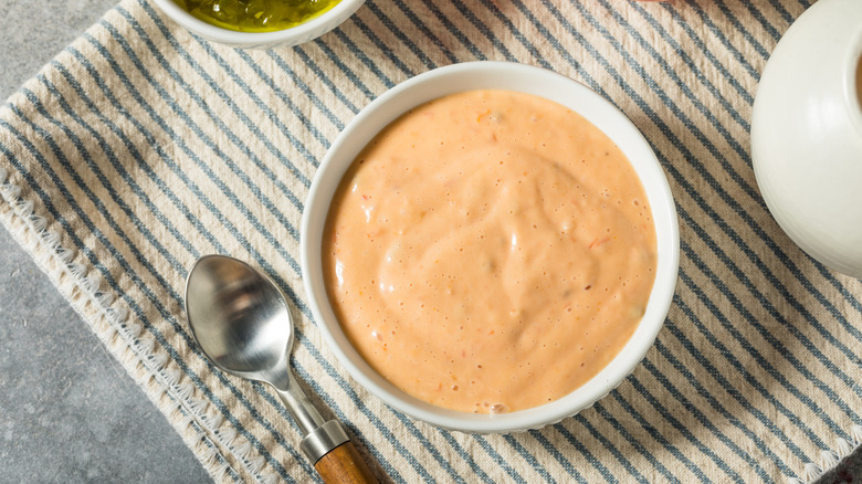 an image of big mac sauce in a bowl