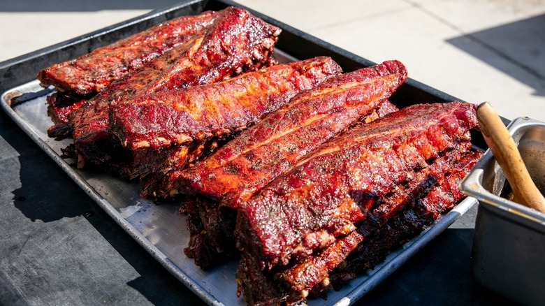 Ribs from Pappy's Smokehouse