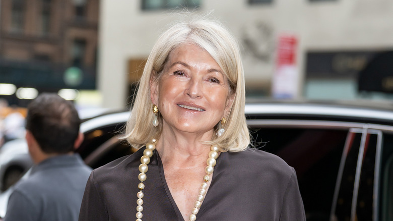 Martha Stewart at a movie premiere