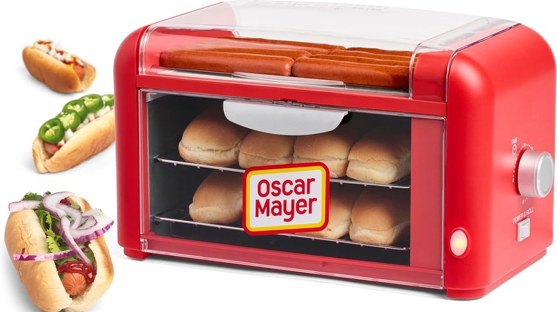 Nostalgia Oscar Meyer hot dog roller and bun warmer