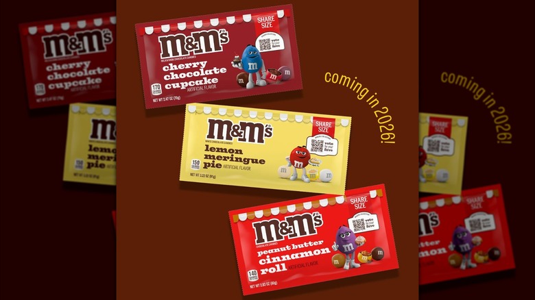 New bakery-themed M&M's flavors