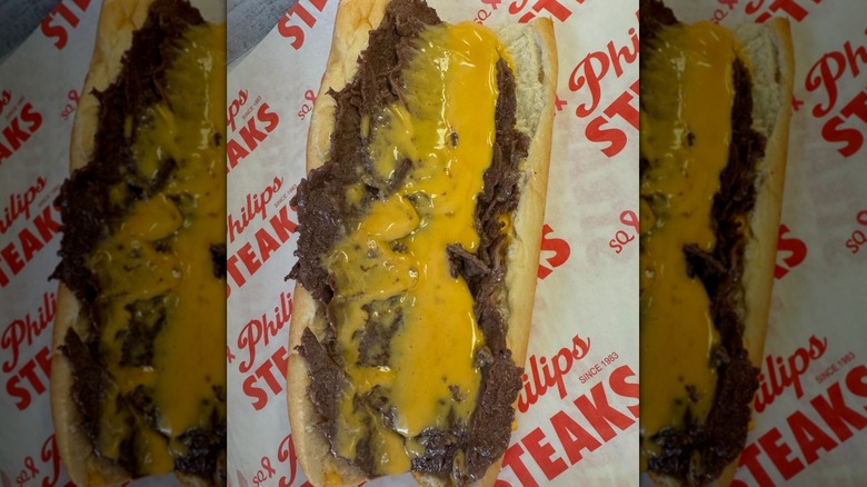 SQ Philip's cheesesteak