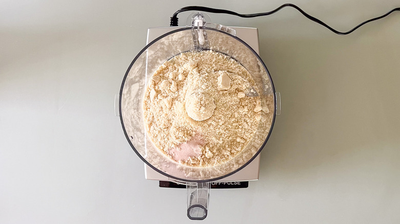 Almond flour and salt in food processor