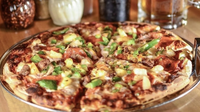 Straw Hat Pizza pizza