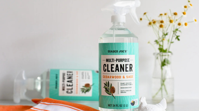 Trader Joe's Multi-Purpose Cleaner on a table