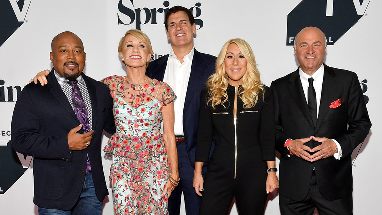 Shark Tank celebrity investors on red carpet
