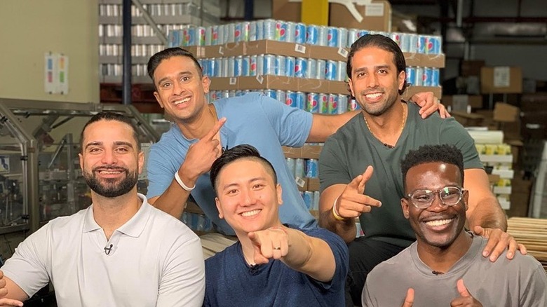 Members of the Pricklee team pose for a photo for the Today show