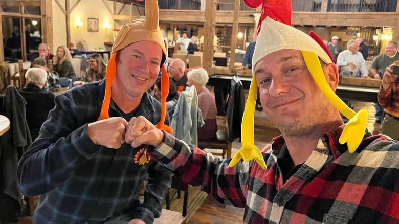 Turbo Trusser founders in costume